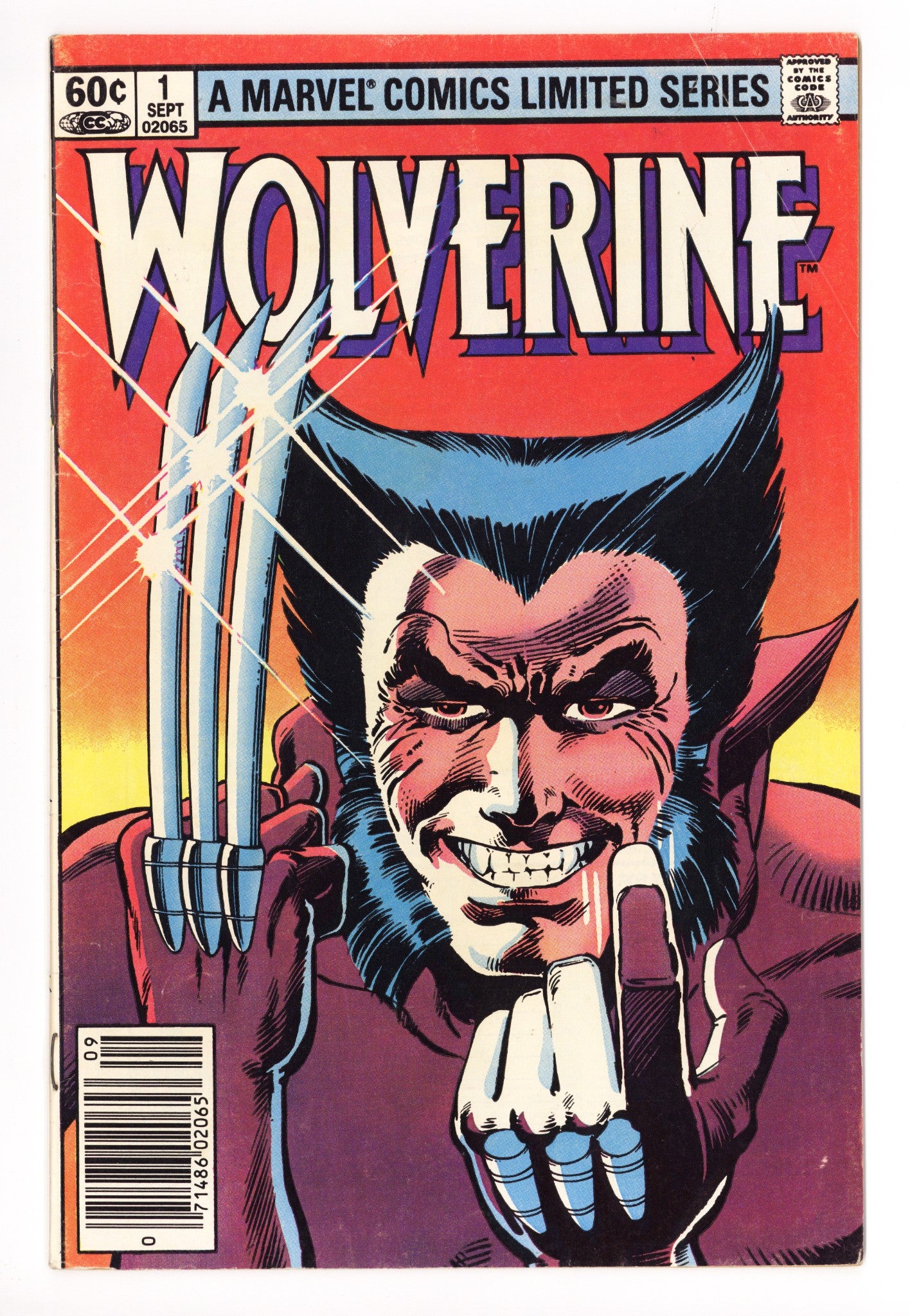 Wolverine Vol 1 1 VG/FN (5.0) (1982) Newsstand 