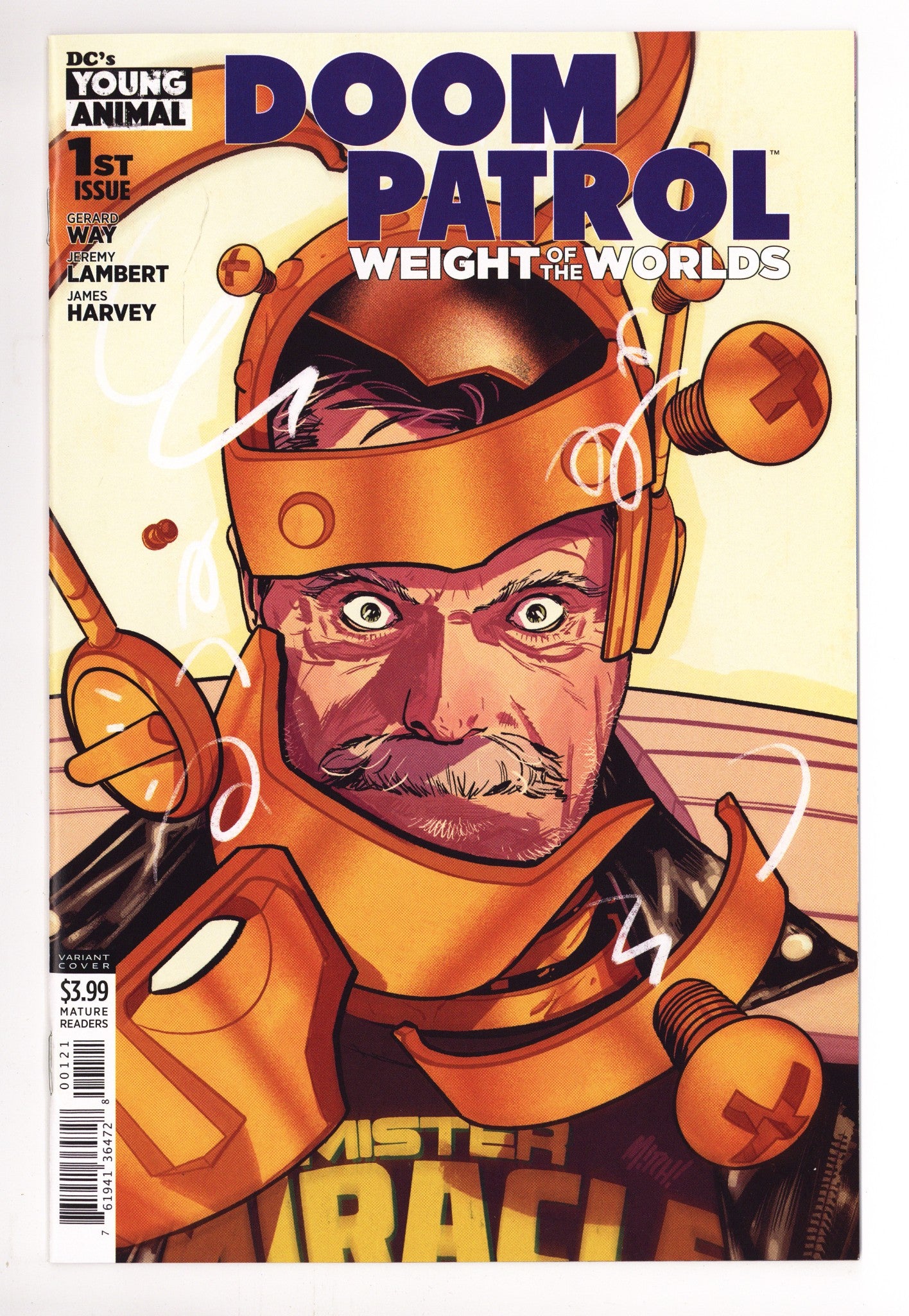 Doom Patrol: Weight of the Worlds 1 High Grade (2019) Gerads Variant 