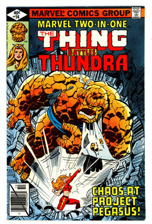 Marvel Two-in-One Vol 1 56 Mid Grade (1979)