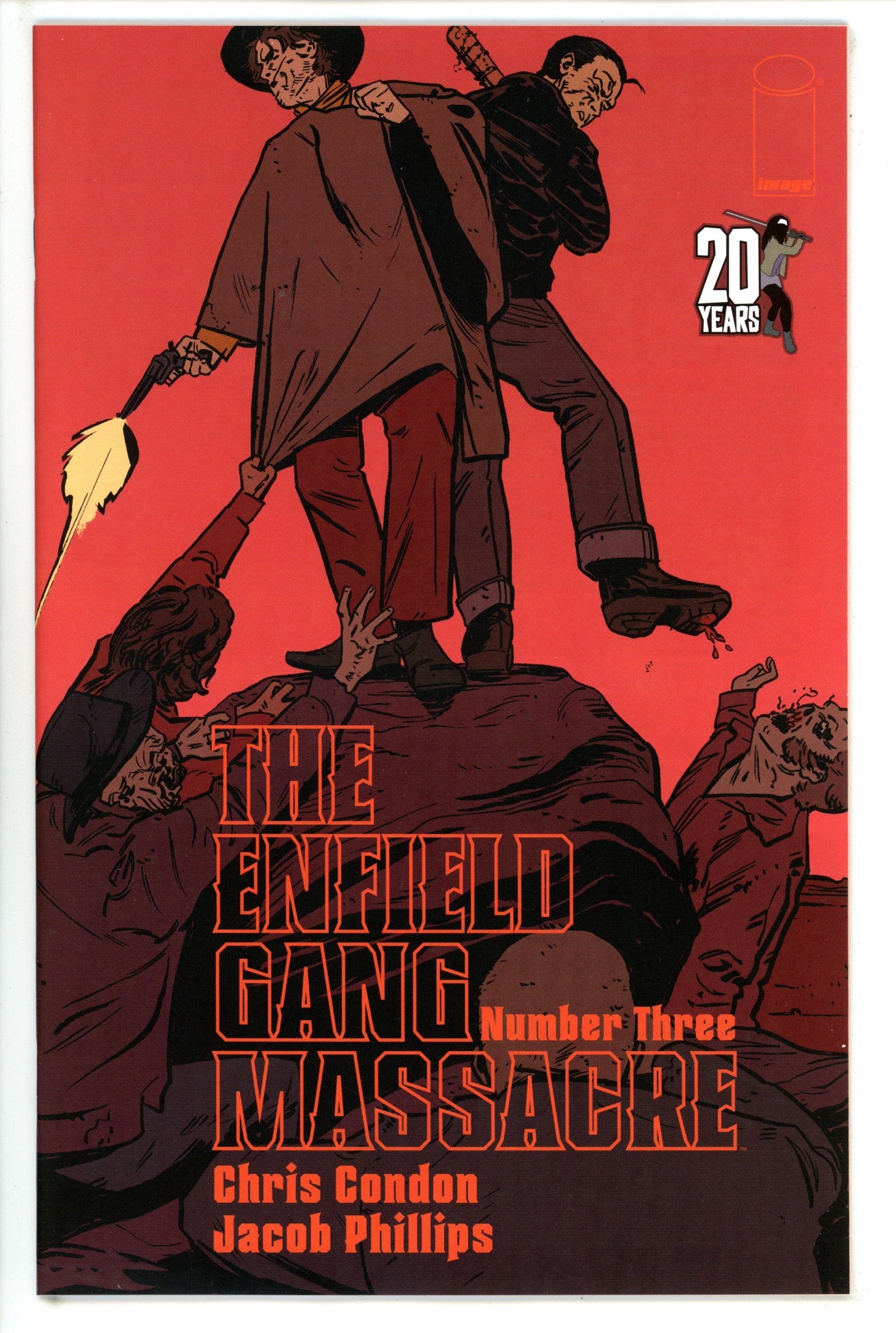 Enfield Gang Massacre 3 Phillips Walking Dead Anniversary Variant (2023)