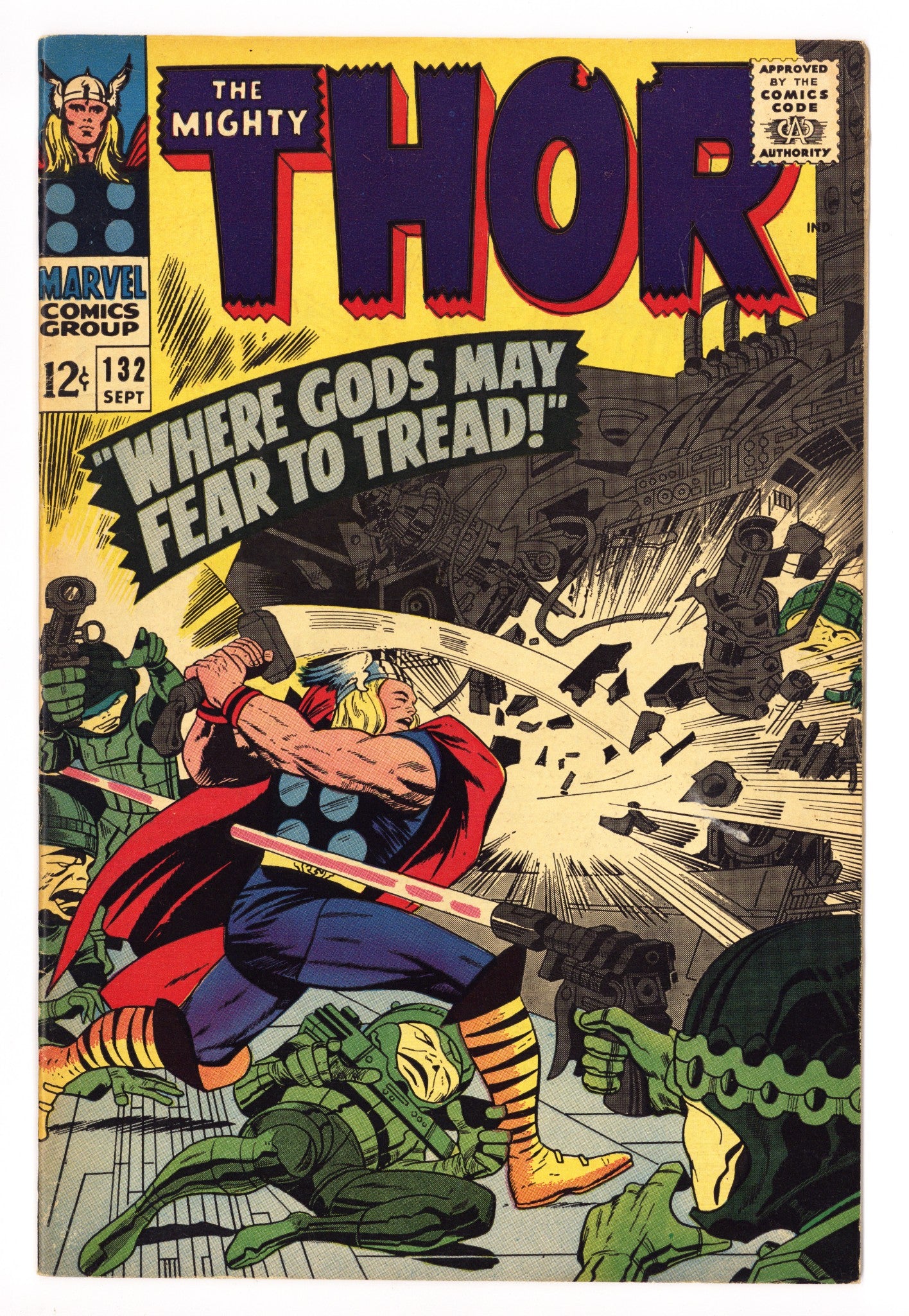 Thor Vol 1 132 VF- (7.5) (1966) 