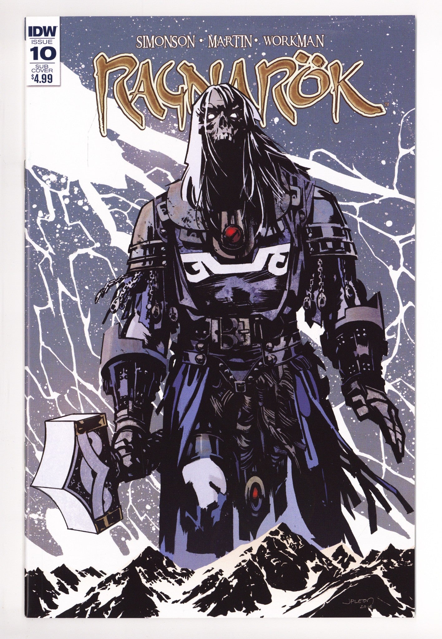 Ragnarok 10 High Grade (2016) Leon Variant 
