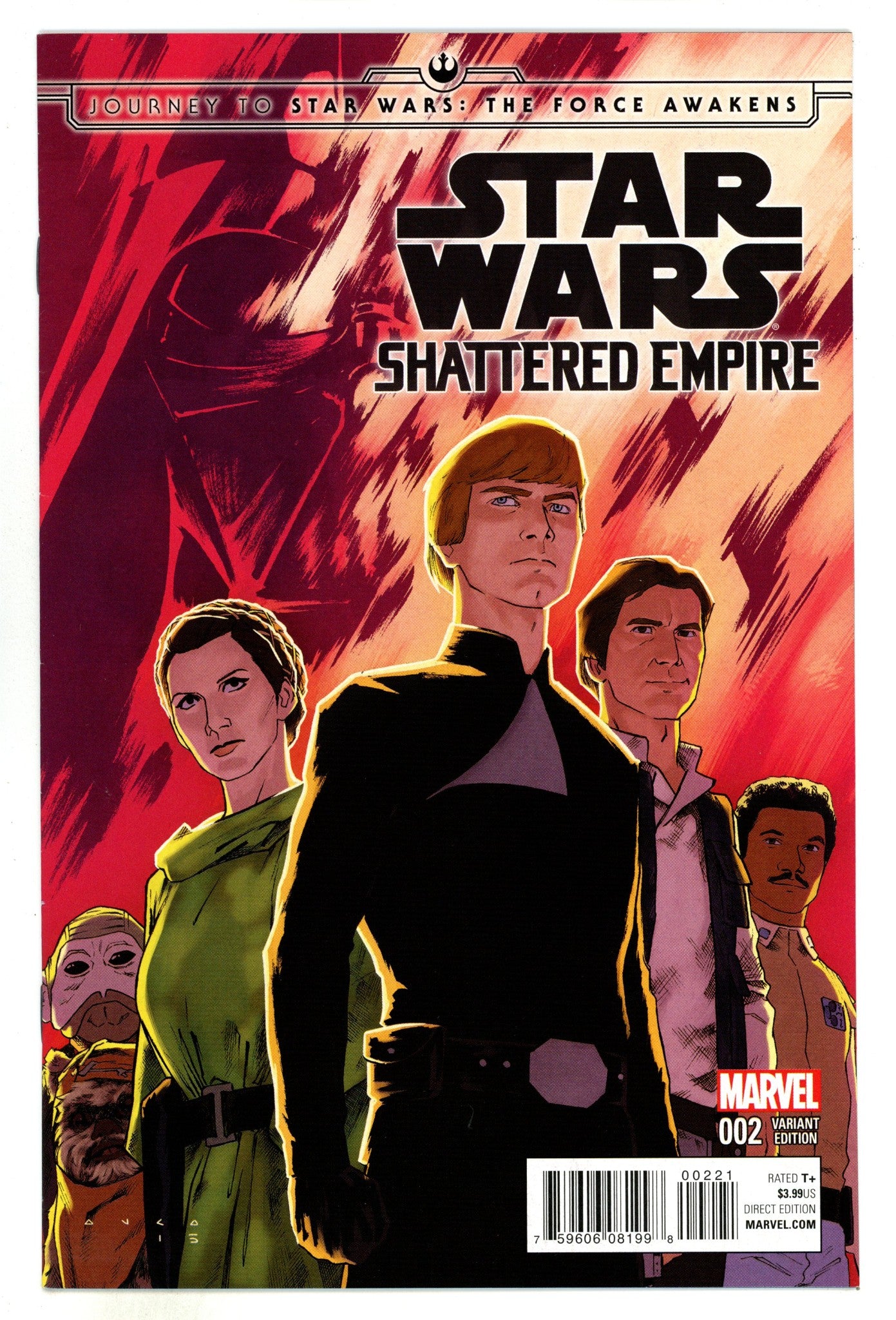 Journey to Star Wars: The Force Awakens - Shattered Empire 2 High Grade (2015) Anka Incentive Variant 