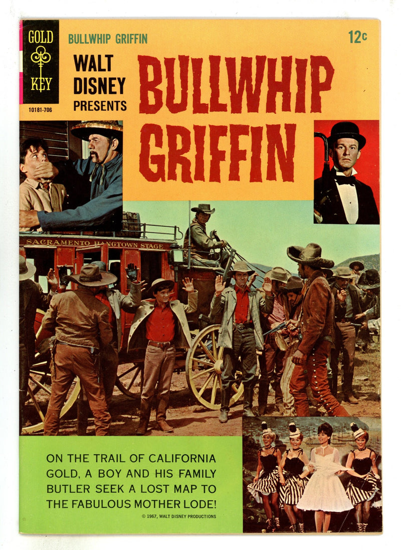 Walt Disney Presents Bullwhip Griffin [nn] FN+ (6.5) (1967) 