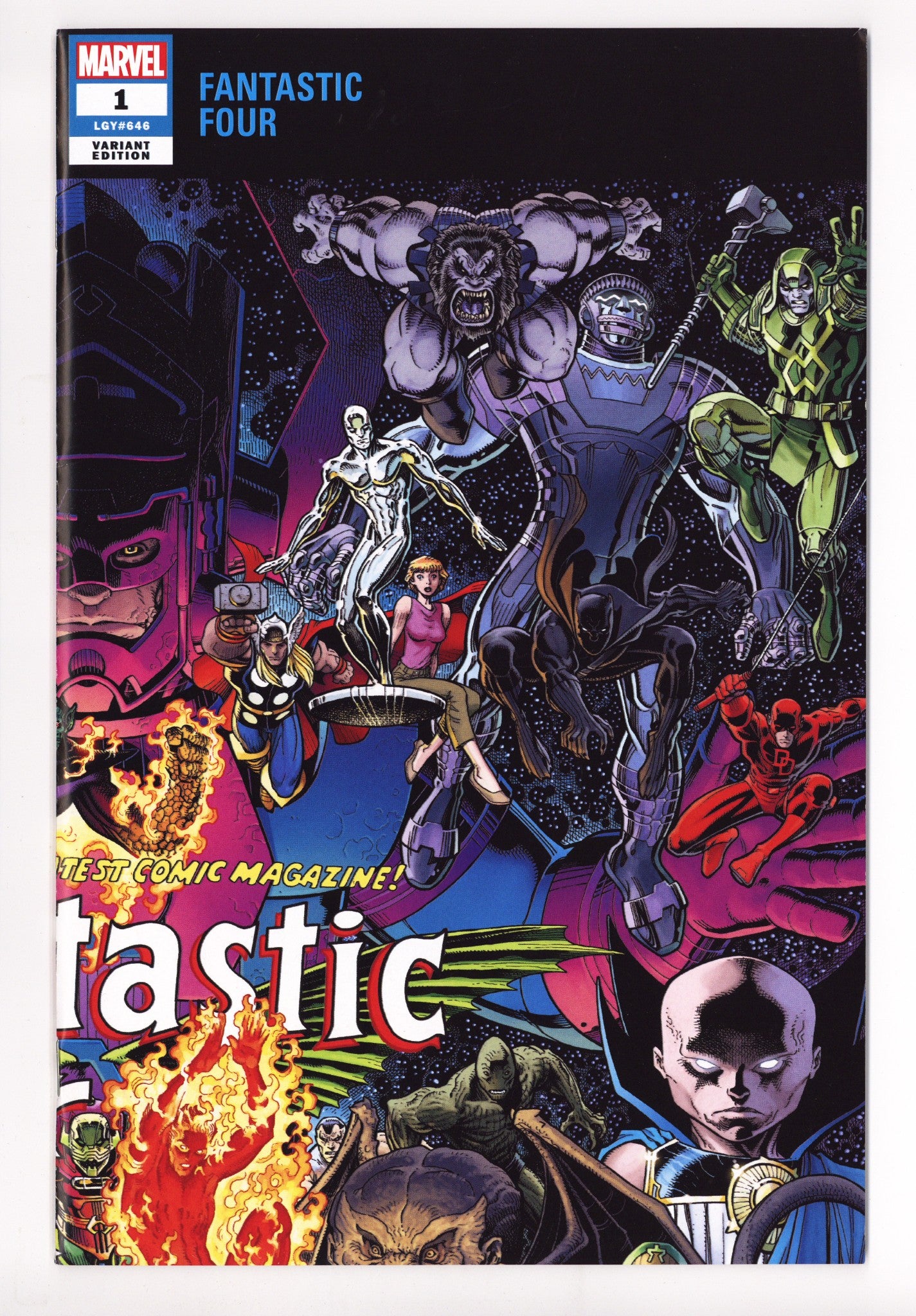 Fantastic Four Vol 6 1 High Grade (2018) Adams Variant 
