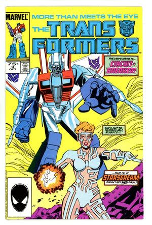 The Transformers 9 VF- (7.5) (1985) 2nd Print