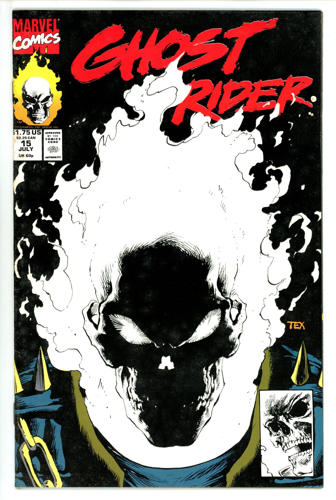 Ghost Rider Vol 2 15 Mid Grade (1991) 