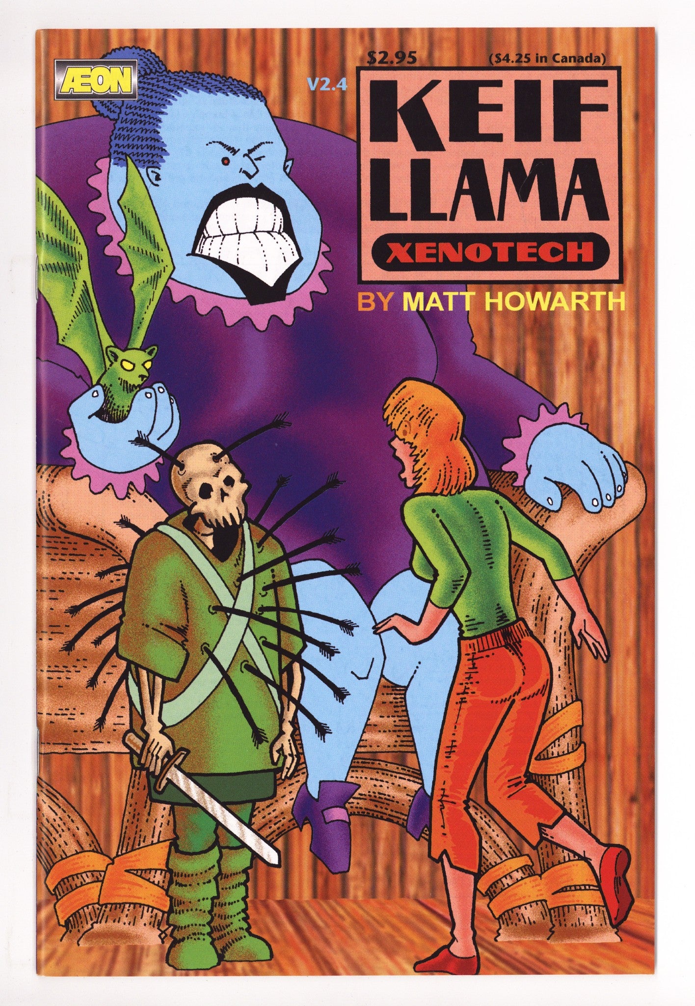 Keif Llama: Xeno-Tech Vol 2 4 High Grade (2006) 