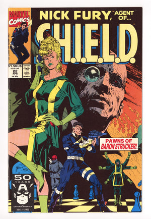 Nick Fury, Agent of S.H.I.E.L.D. Vol 4 22 High Grade (1991)