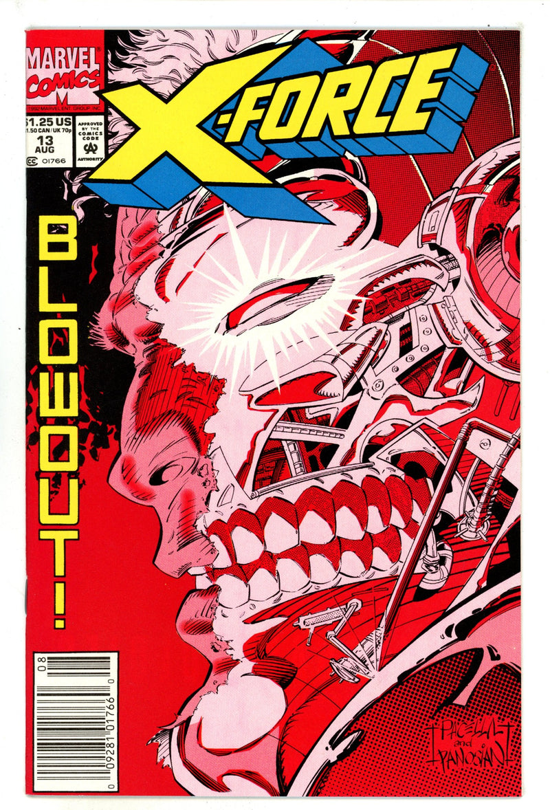 X-Force Vol 1 13 High Grade (1992) Newsstand 