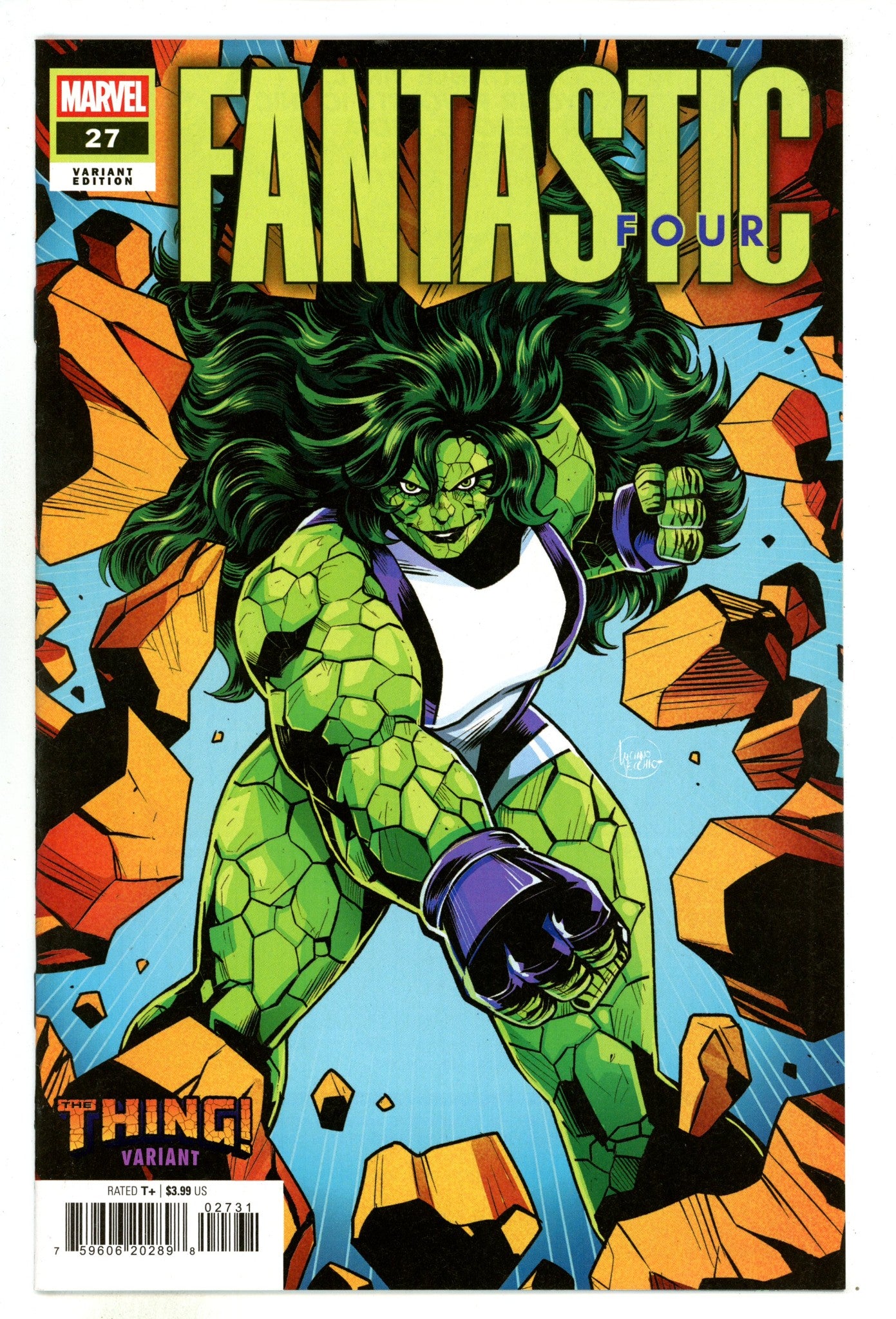 Fantastic Four Vol 7 27 Vecchio Variant (2024)