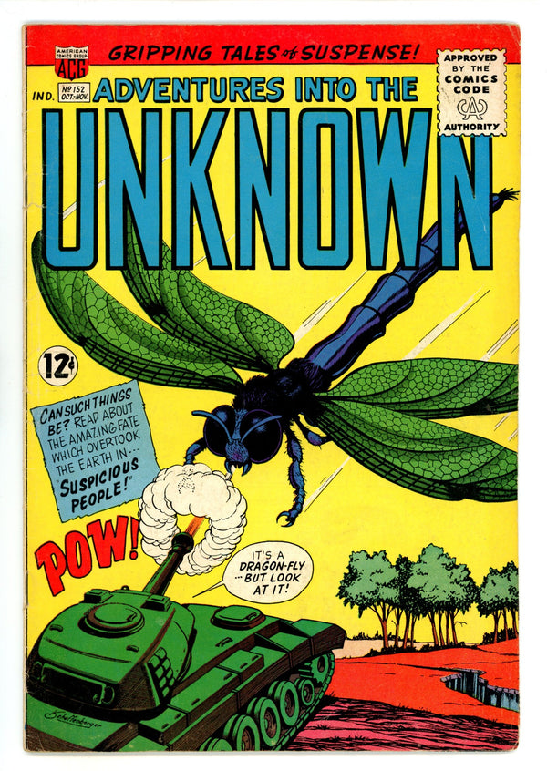 Adventures into the Unknown 152 VG+ (4.5) (1964)