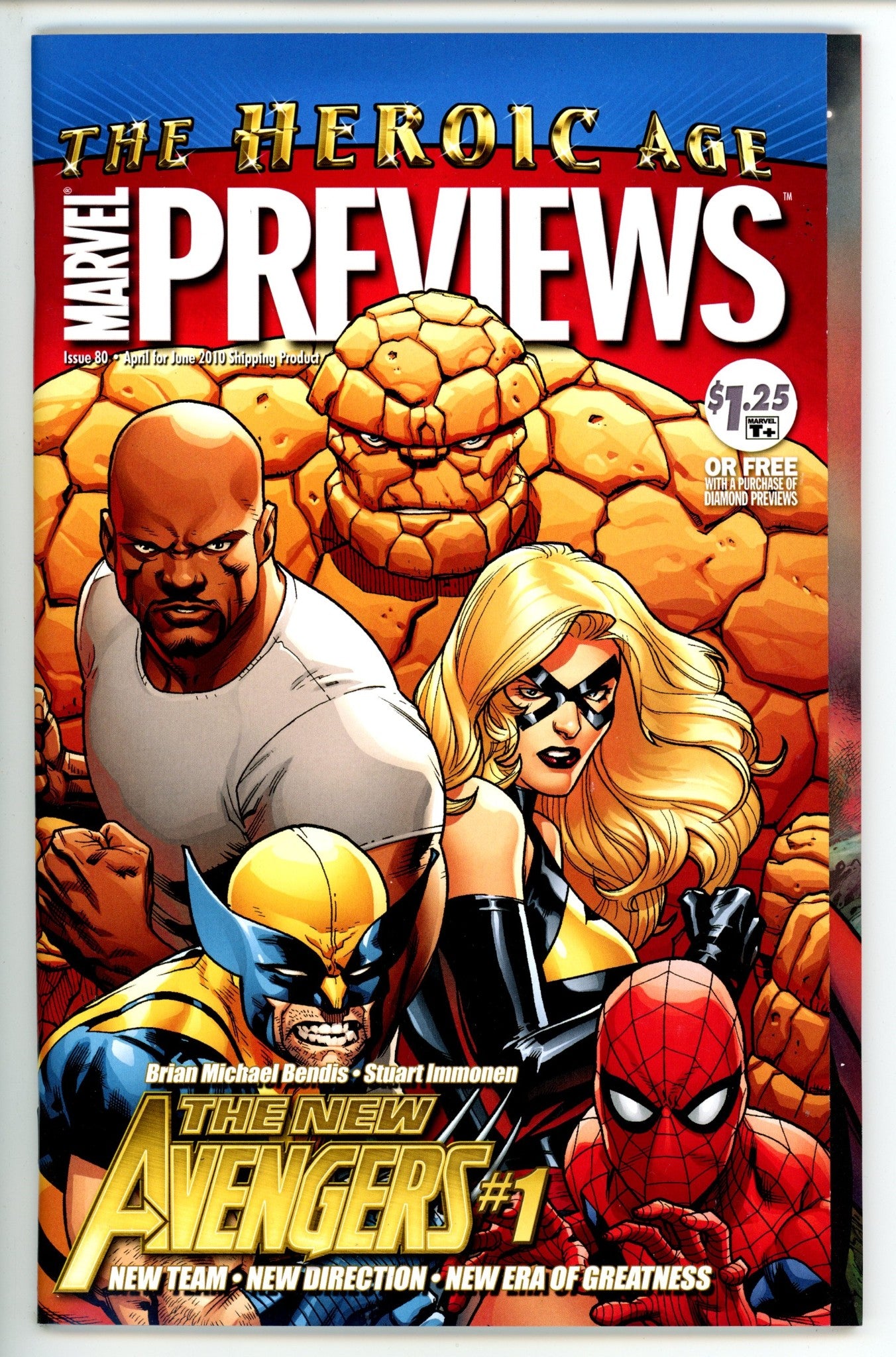 Marvel Previews Vol 1 80 High Grade (2010)