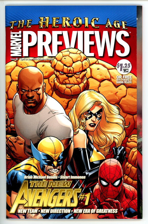 Marvel Previews Vol 1 80 High Grade (2010)