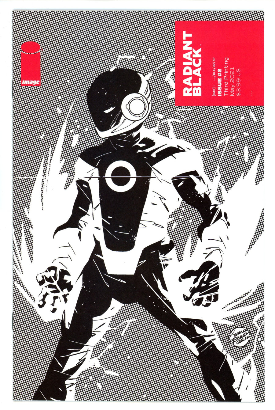 Radiant Black 2 VF/NM (9.0) 3rd Print (2021) Borges Incentive Variant 
