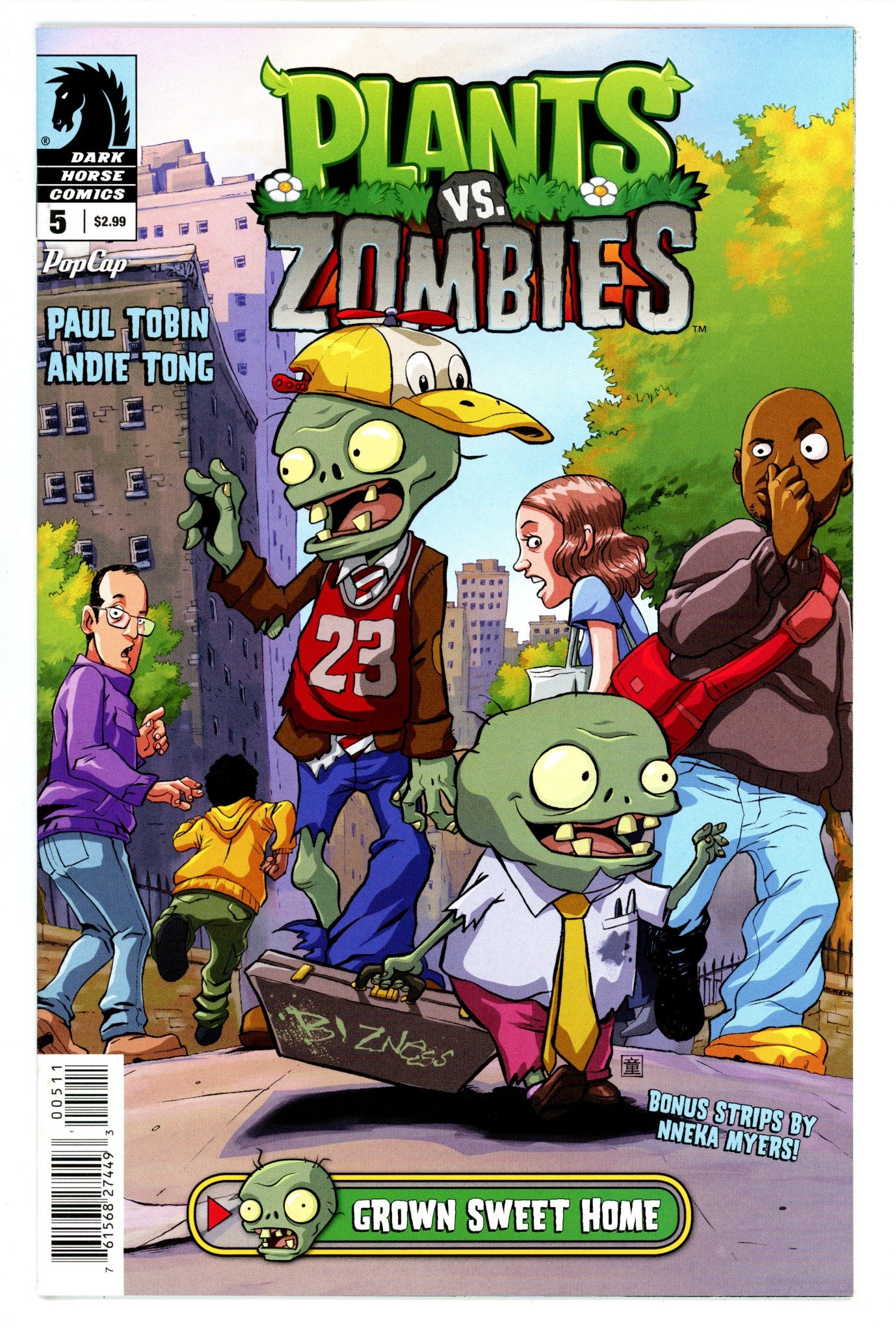 Plants vs. Zombies 5 VF/NM (9.0) (2016) 