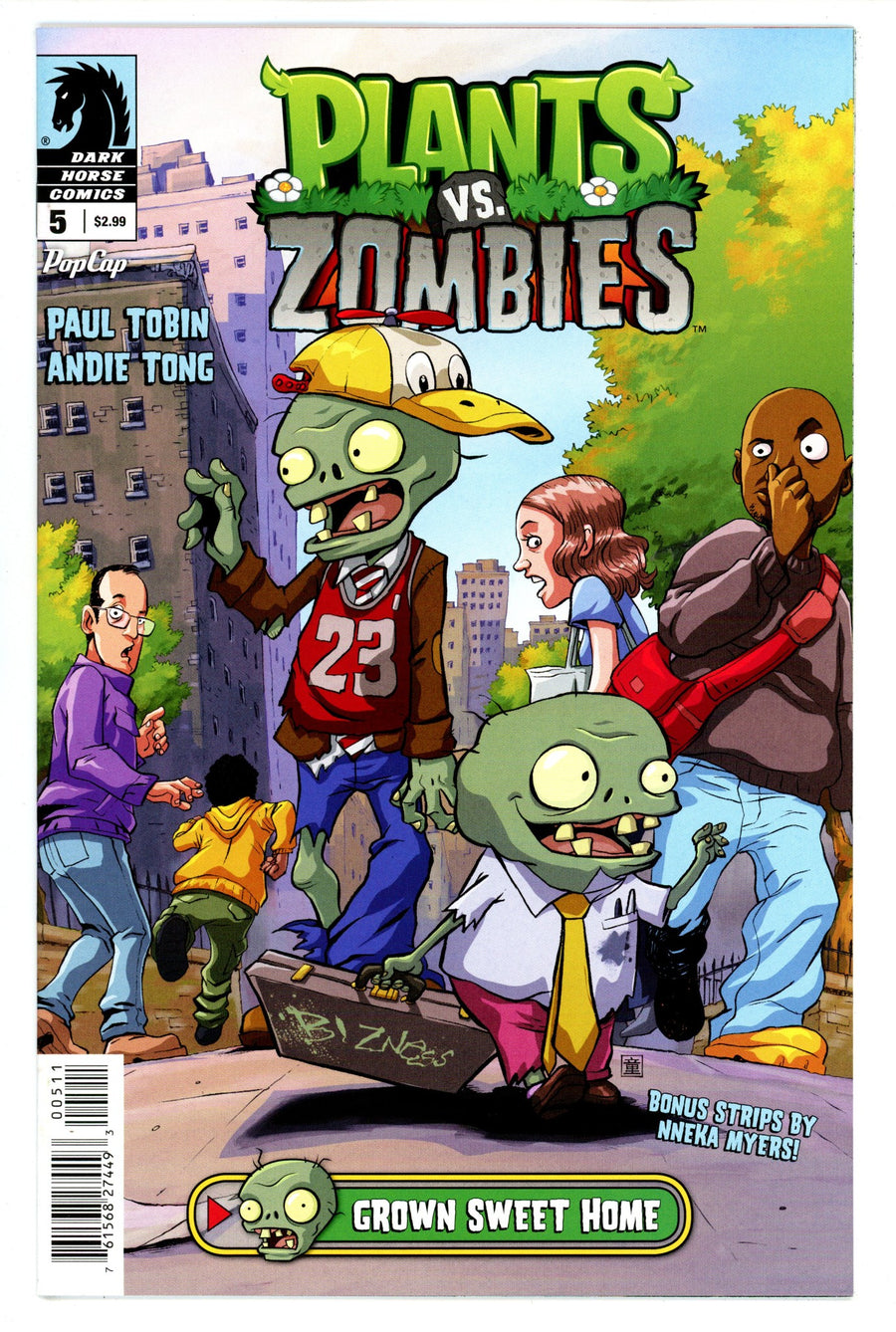Plants vs. Zombies 5 VF/NM (9.0) (2016) 
