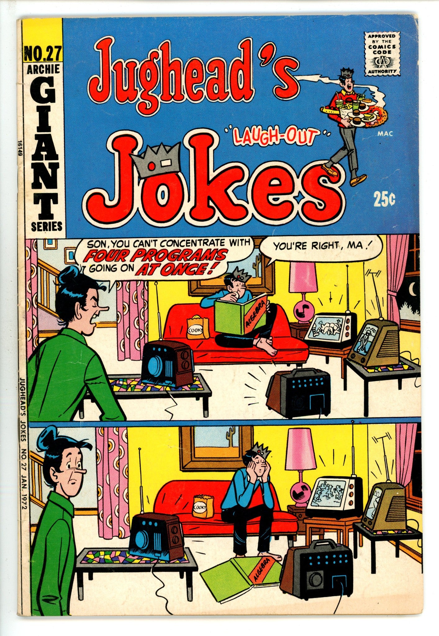 Jughead's Jokes 27 VG/FN (1972)