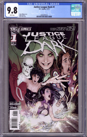 Justice League Dark Vol 1 1 CGC 9.8 (NM/M) (2011)
