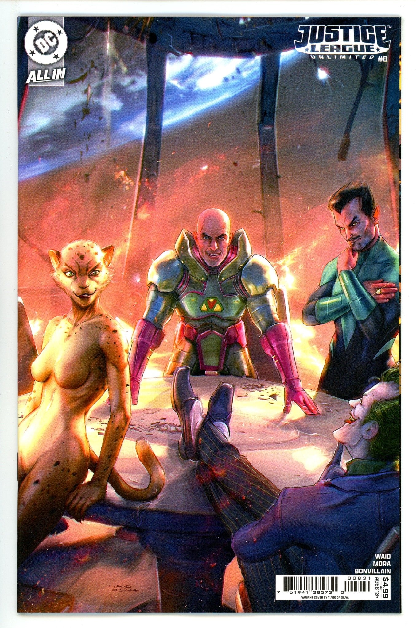 Justice League Unlimited Vol 2 8 Silva Variant (2025)