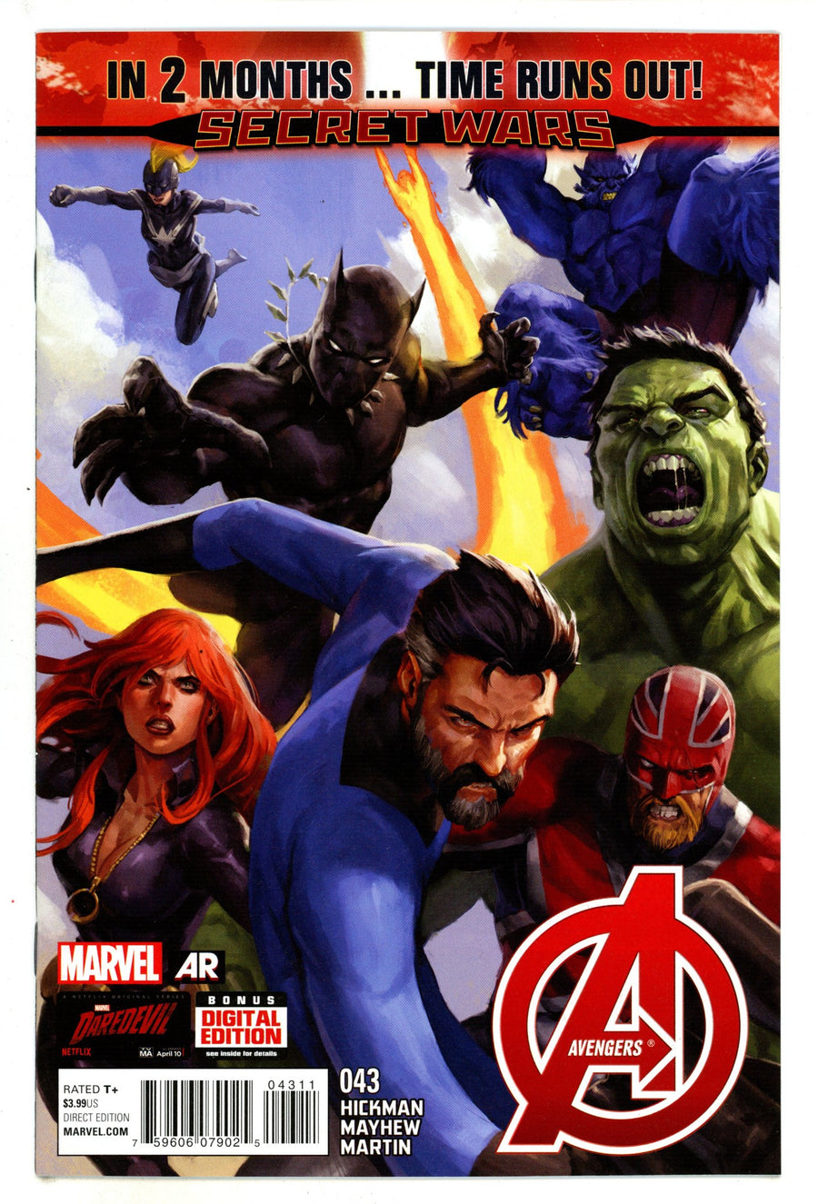 Avengers Vol 5 43 High Grade (2015) 