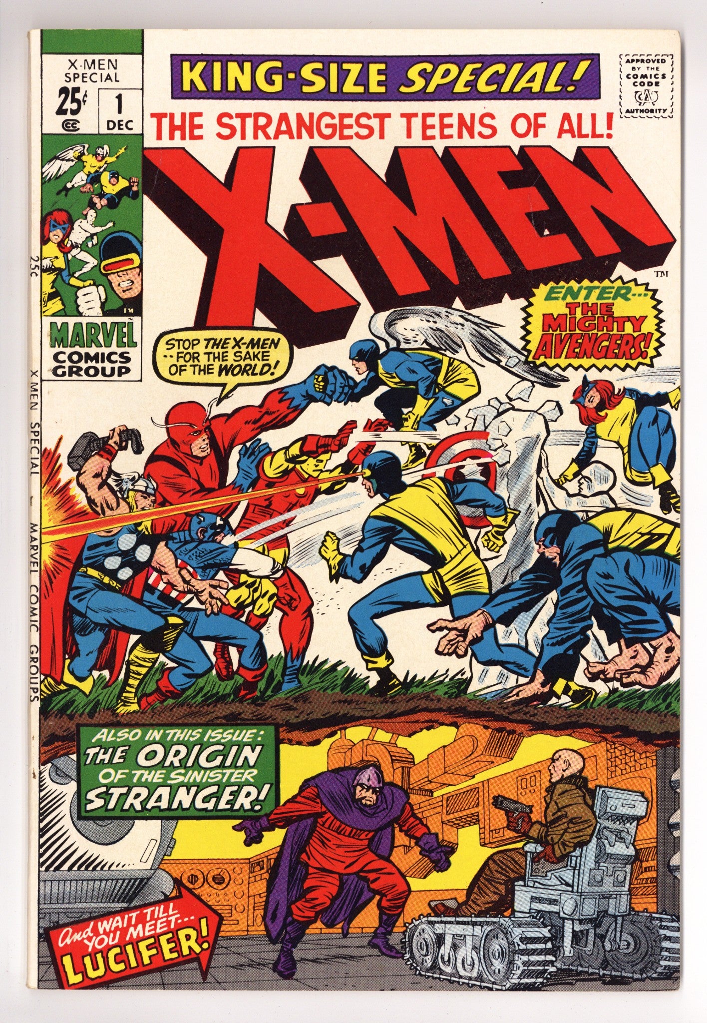 X-Men Annual Vol 1 1 VF- (7.5) (1970) 