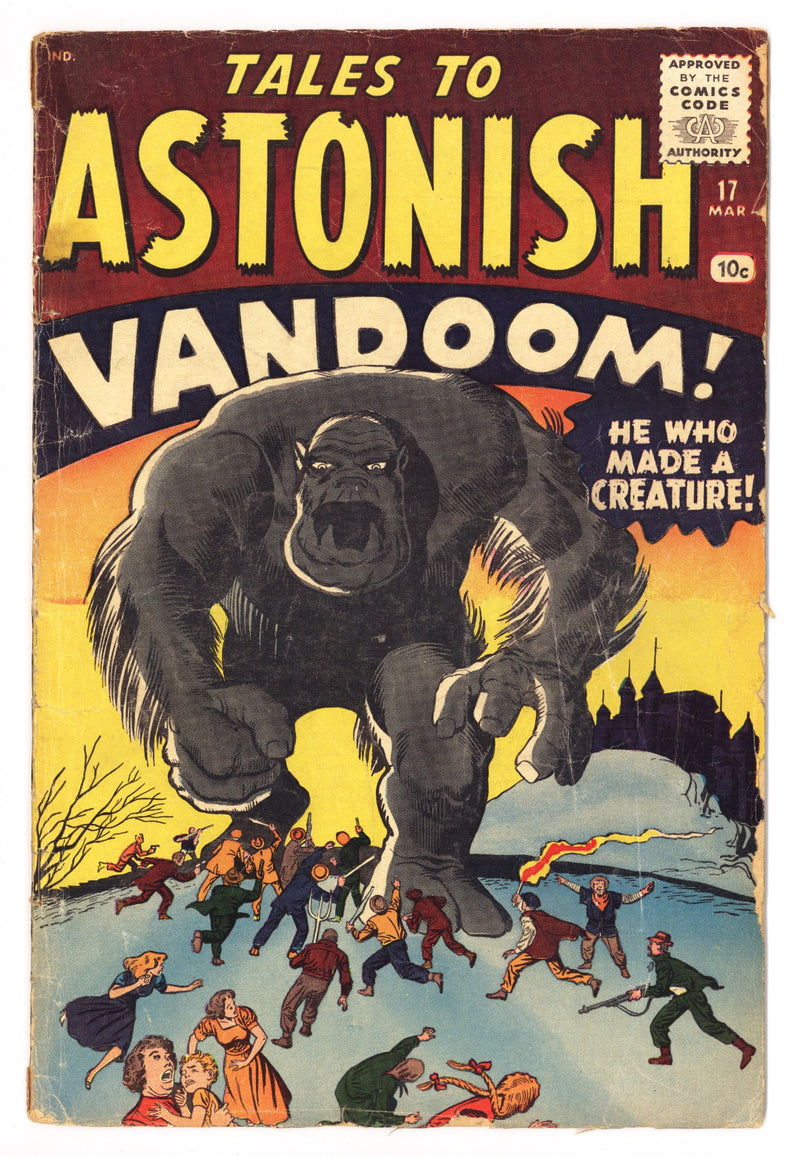 Tales to Astonish Vol 1 17 GD/VG (3.0) Colour Touch (1961) 