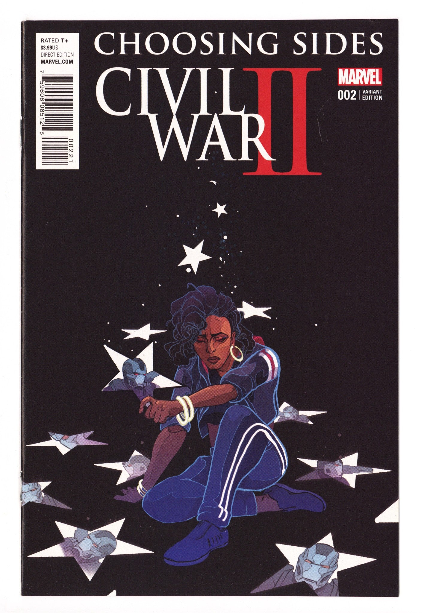Civil War II: Choosing Sides 2 High Grade (2016) Ward Variant 
