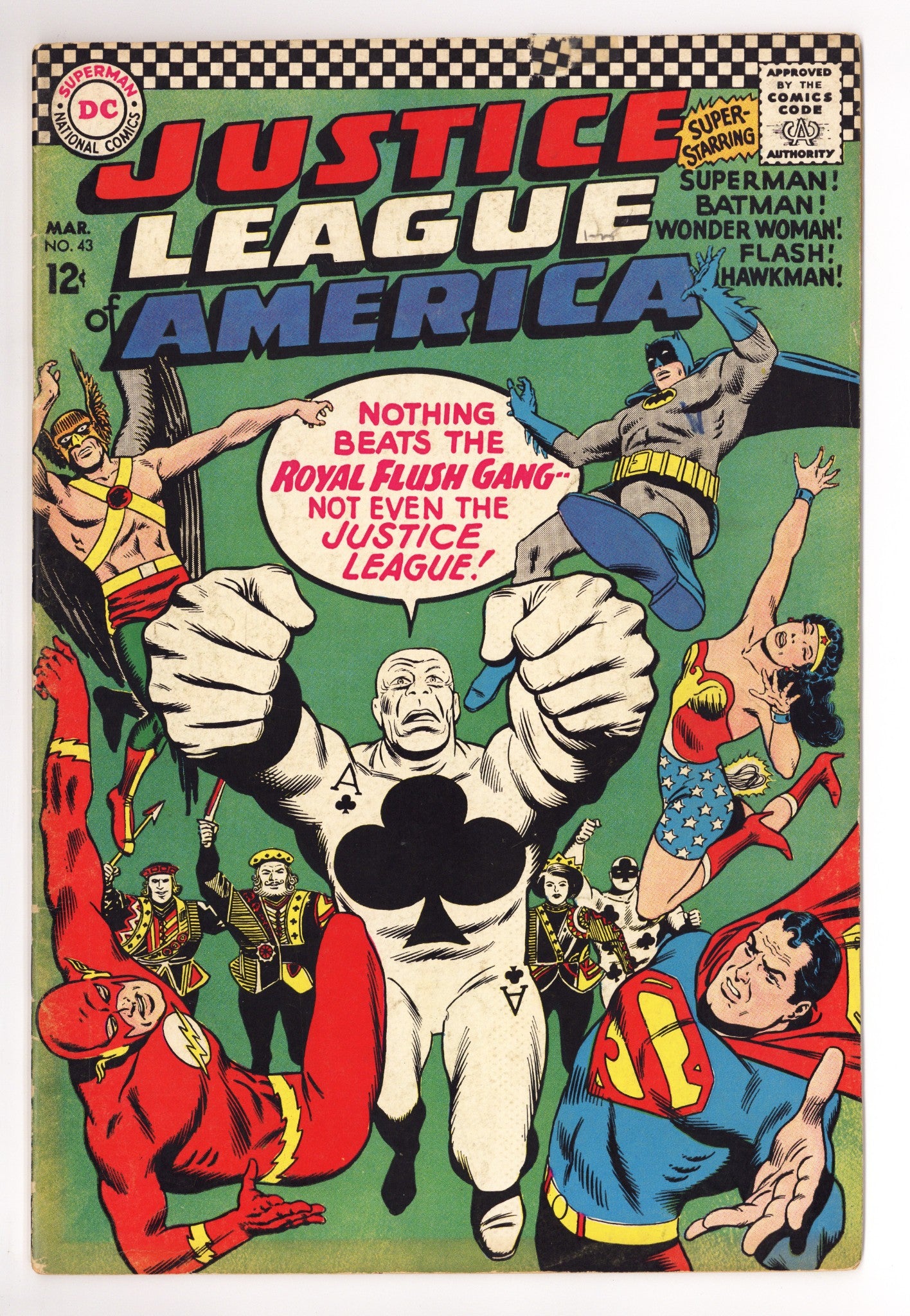 Justice League of America Vol 1 43 VG/FN (5.0) (1966) 