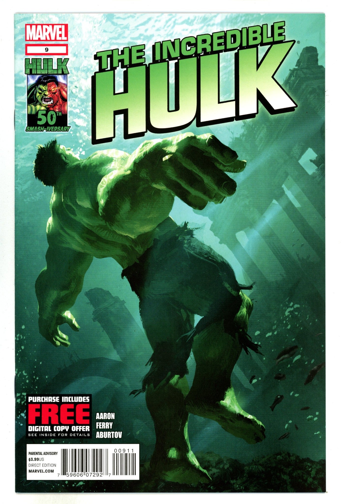 The Incredible Hulk Vol 3 9 High Grade (2012) 