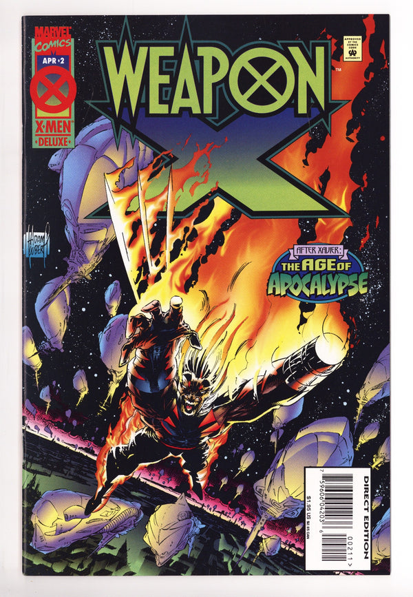 Weapon X Vol 1 2  High Grade   (1995)