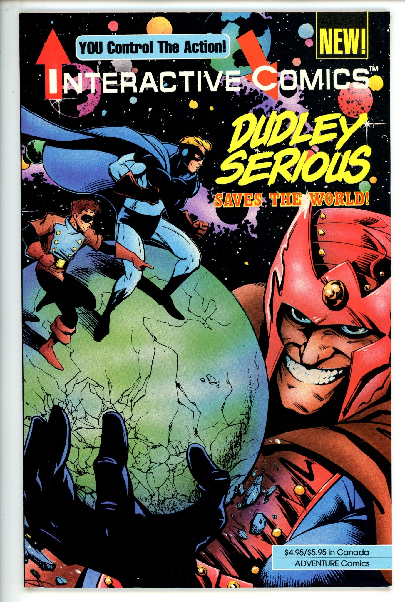 Interactive Comics: Dudley Serious Saves the World 1 (1991)