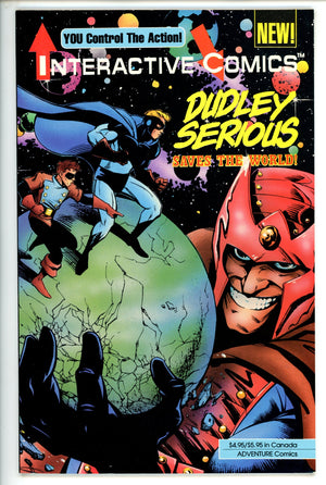 Interactive Comics: Dudley Serious Saves the World 1 (1991)