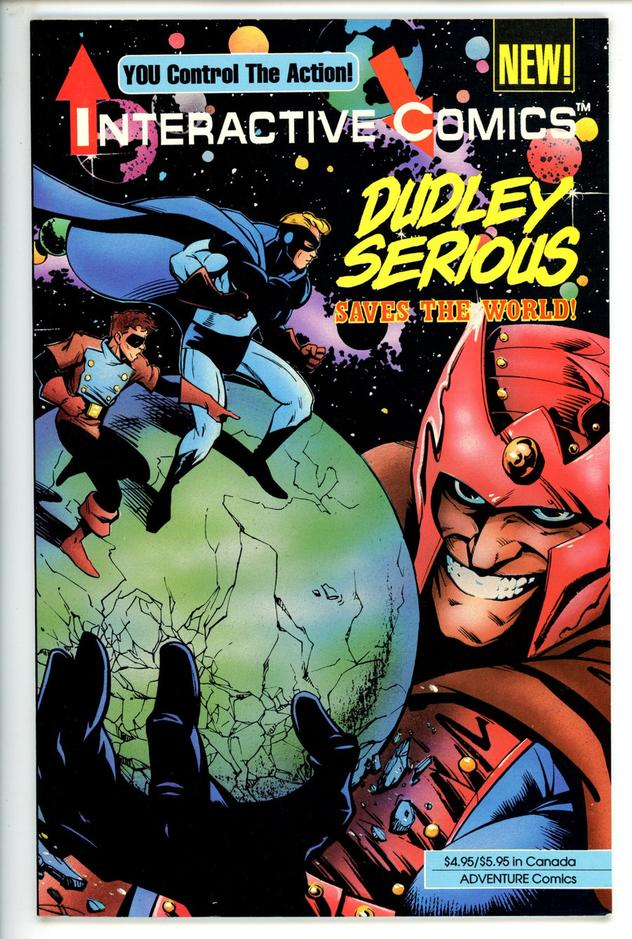 Interactive Comics: Dudley Serious Saves the World 1 (1991)