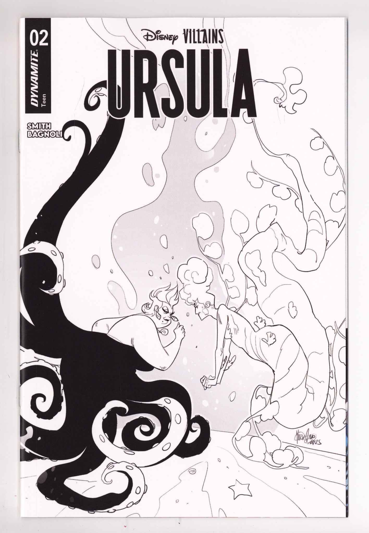 Disney Villains Ursula 2 Quinn B&W Incentive (2026)