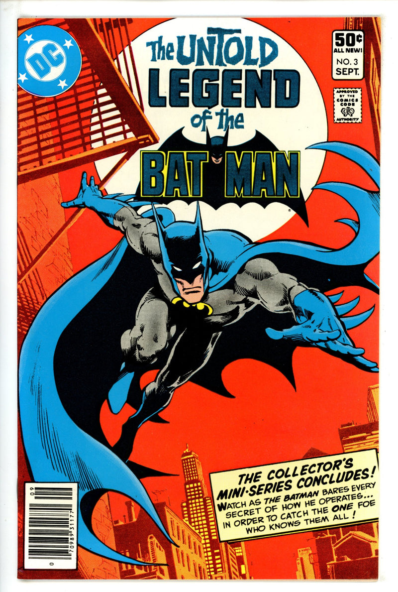 The Untold Legend of the Batman 3 VF+ (1980)