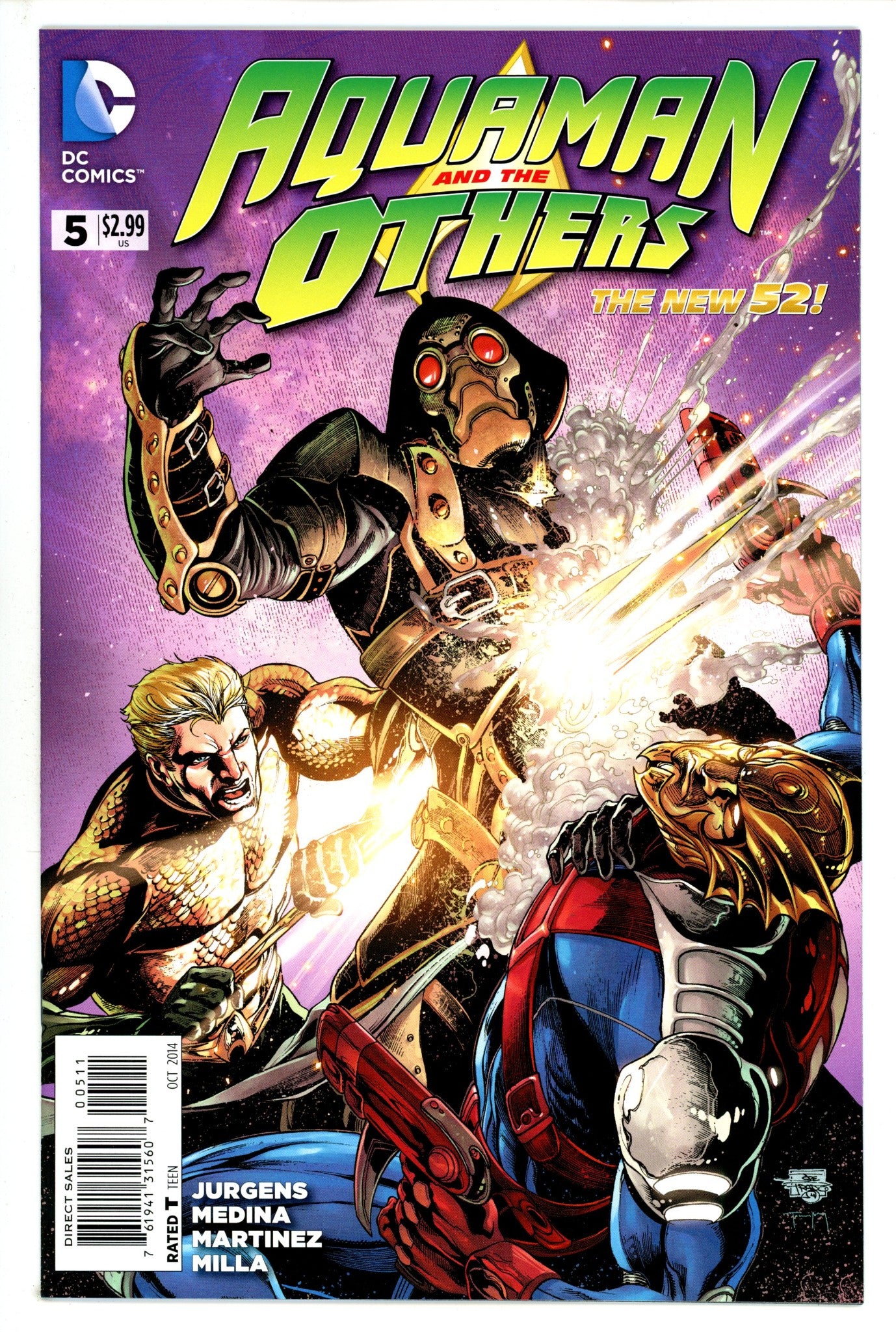 Aquaman and the Others 5 High Grade (2014) 