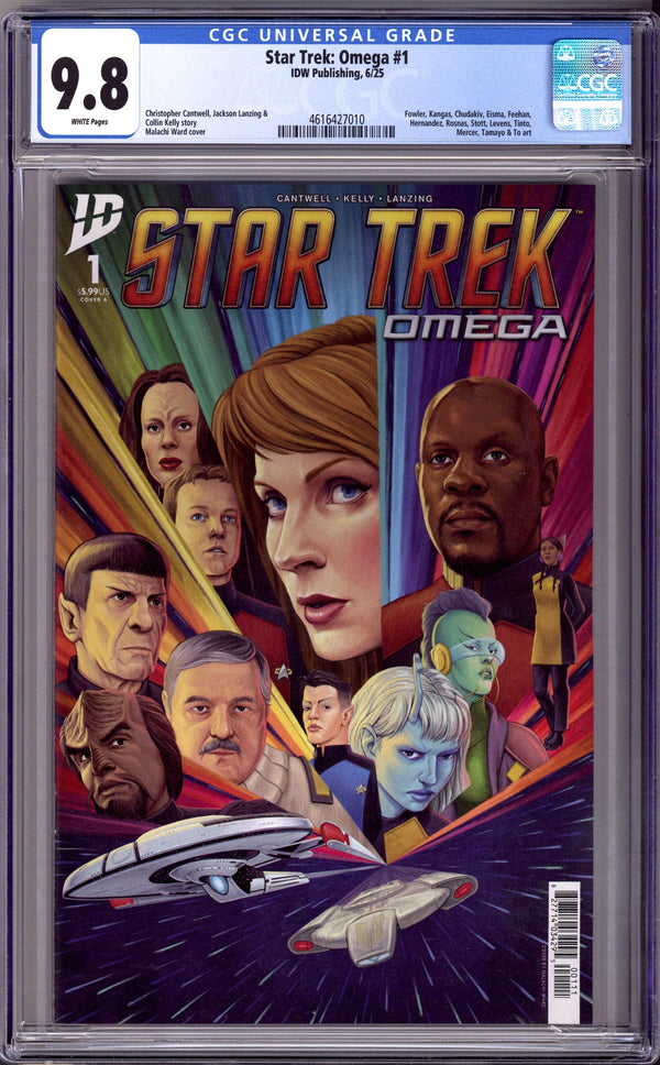 Star Trek: Omega 1 CGC 9.8 (NM/M) (2025)