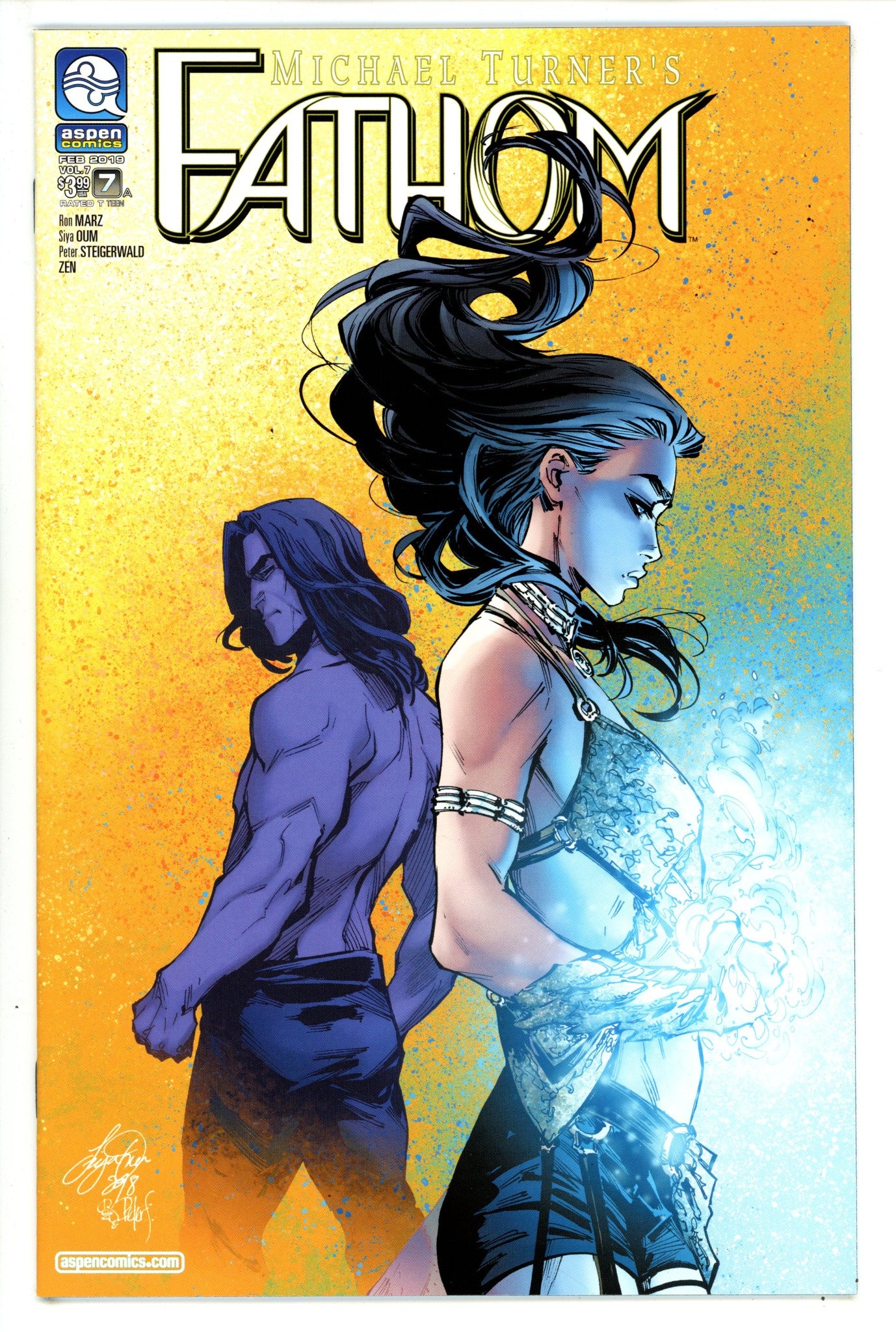 Michael Turner's Fathom Vol 7 1 High Grade (2018)