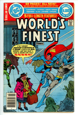 World's Finest Comics   257  Mid Grade   (1979)