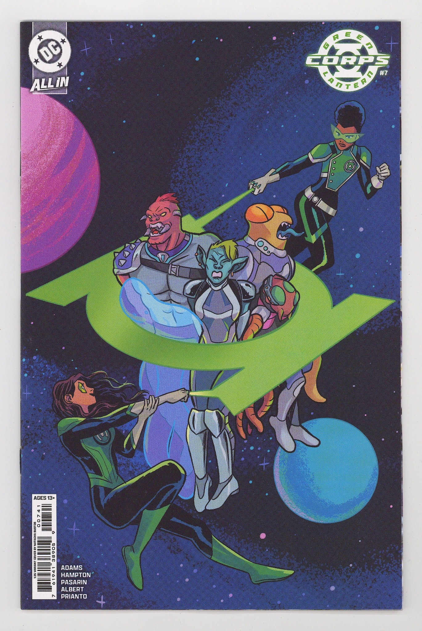 Green Lantern Corps Vol 4 7 Bustos Incentive NM (2025)