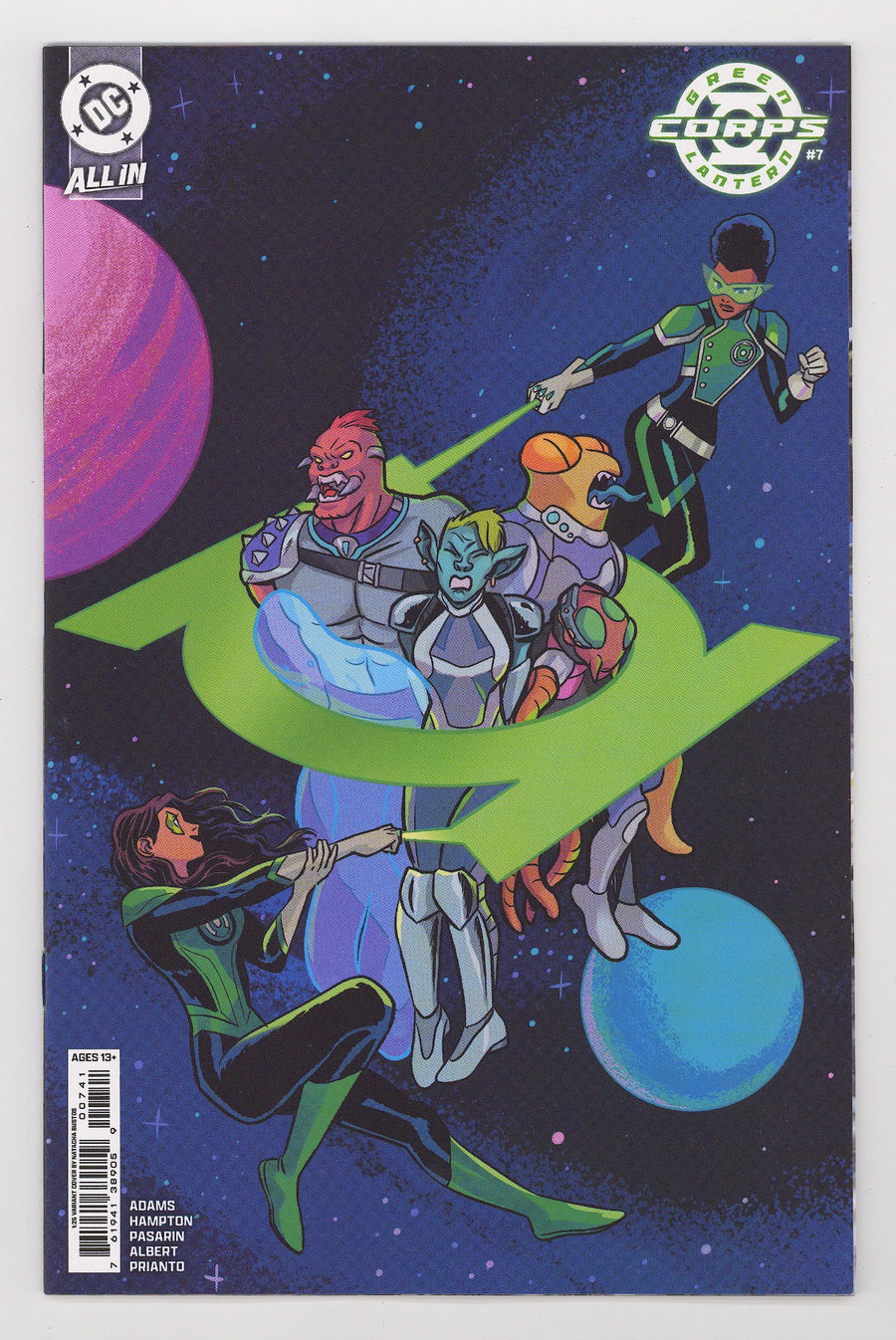 Green Lantern Corps Vol 4 7 Bustos Incentive NM (2025)