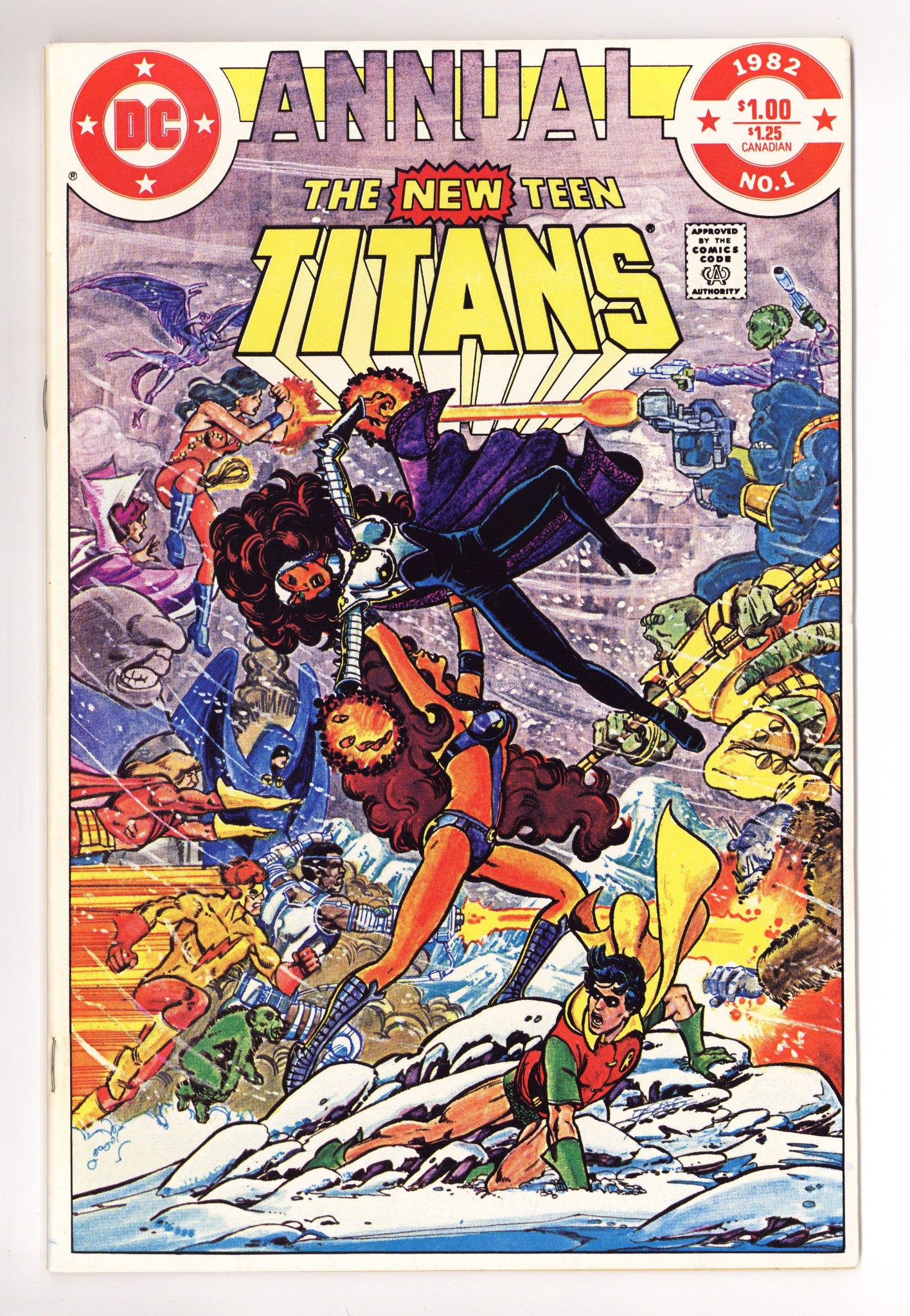 The New Teen Titans Annual Vol 1 1 High Grade (1982) 