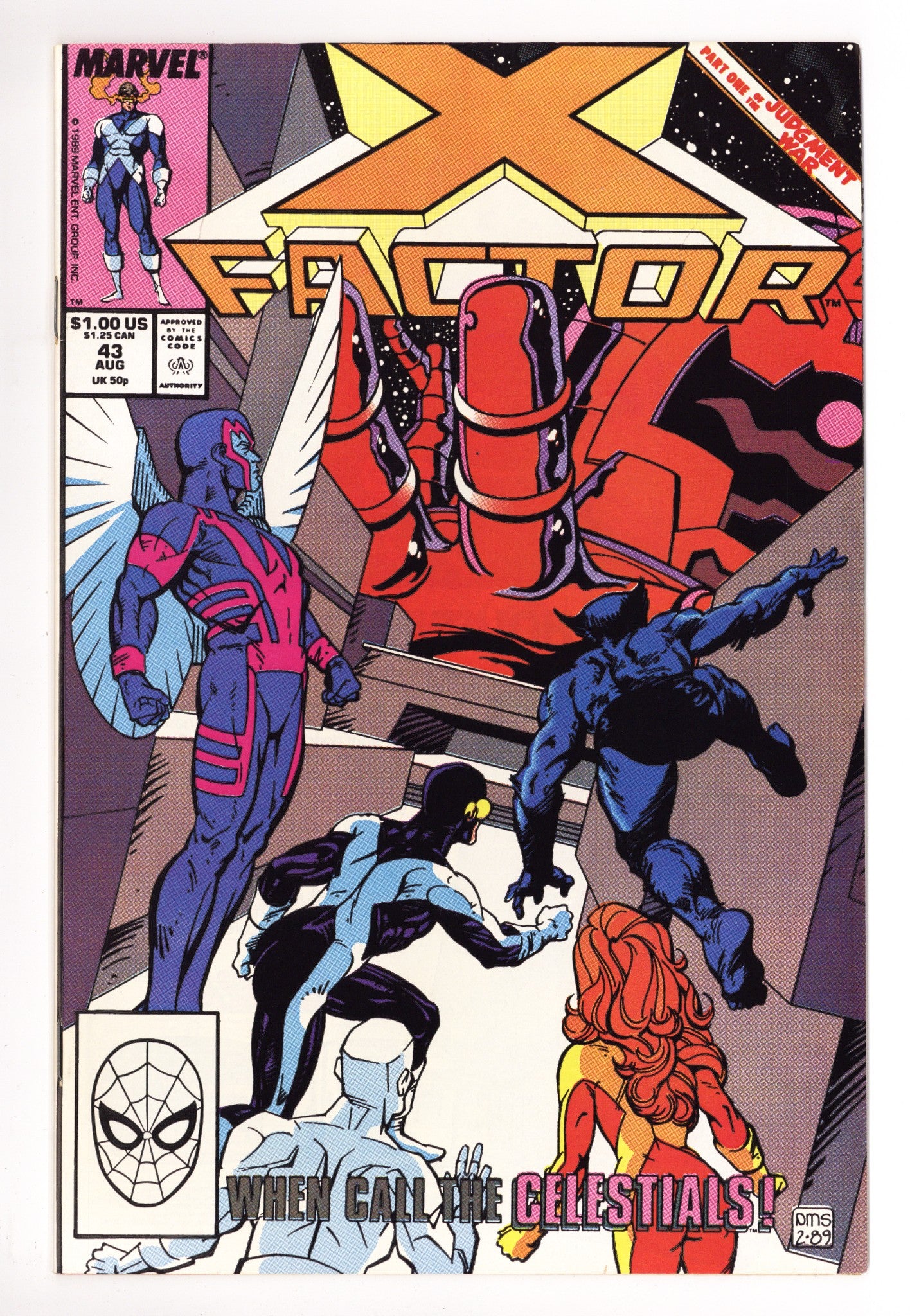 X-Factor Vol 1 43 High Grade (1989) 