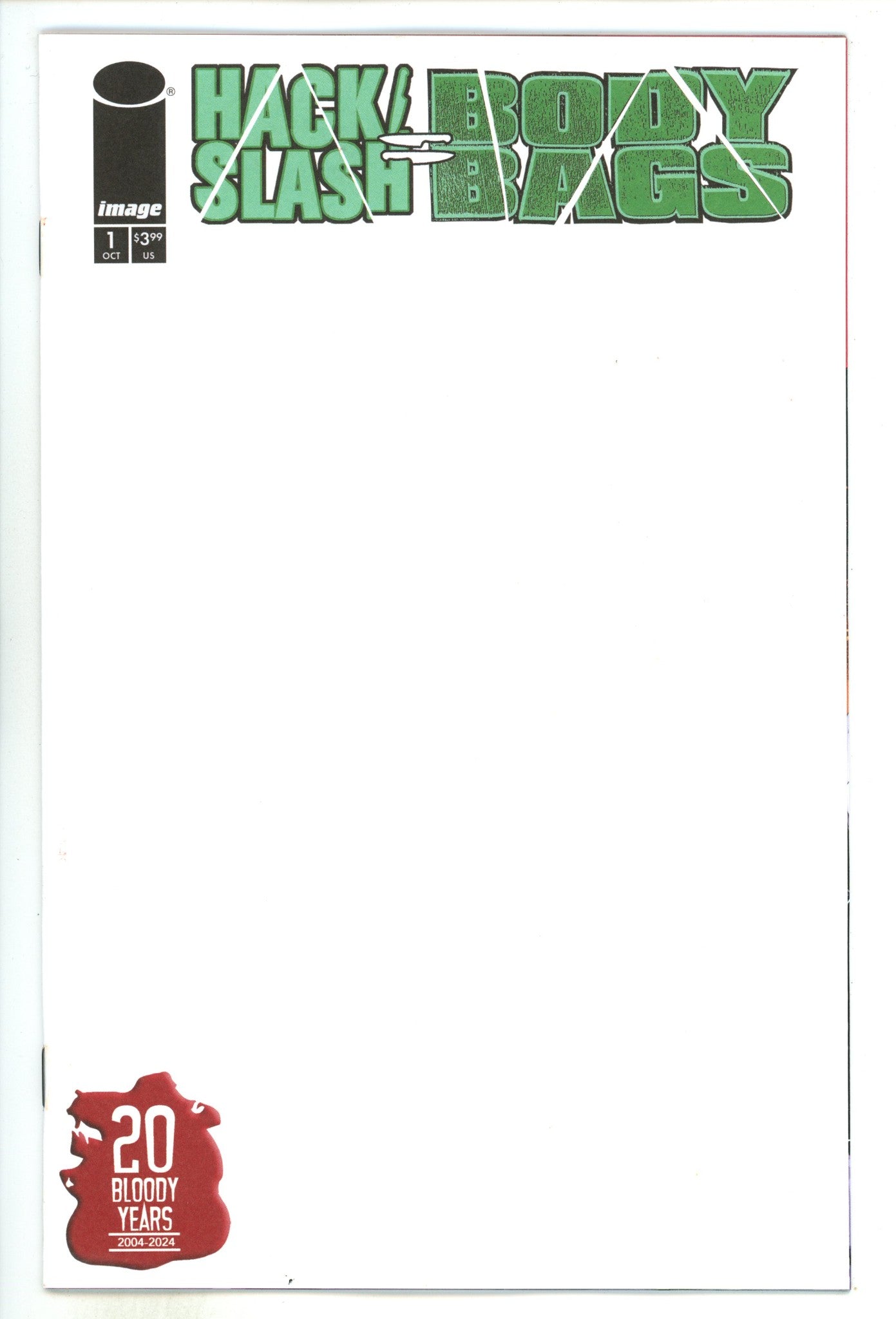 Hack Slash Body Bags 1 Blank Variant (2024)