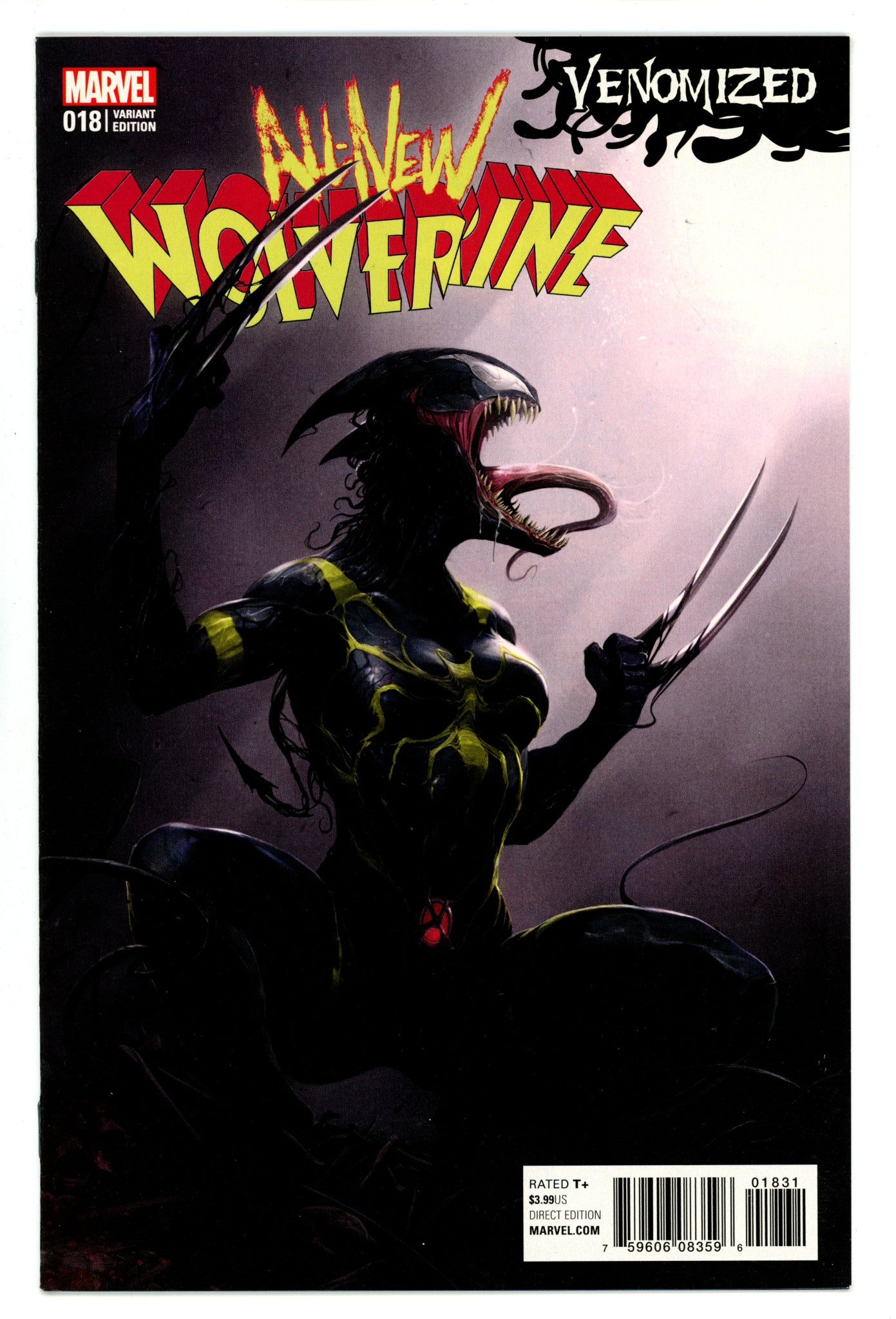 All-New Wolverine 18 High Grade (2017) Mattina Variant 