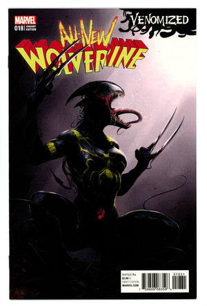 All-New Wolverine 18 High Grade (2017) Mattina Variant