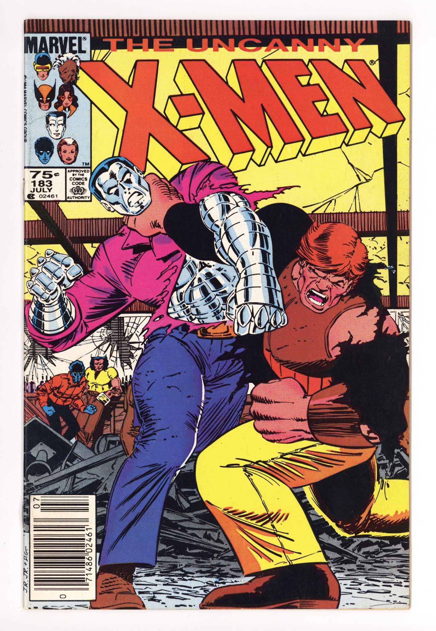 The Uncanny X-Men Vol 1 183 FN- (5.5) (1984) Canadian Price Variant 