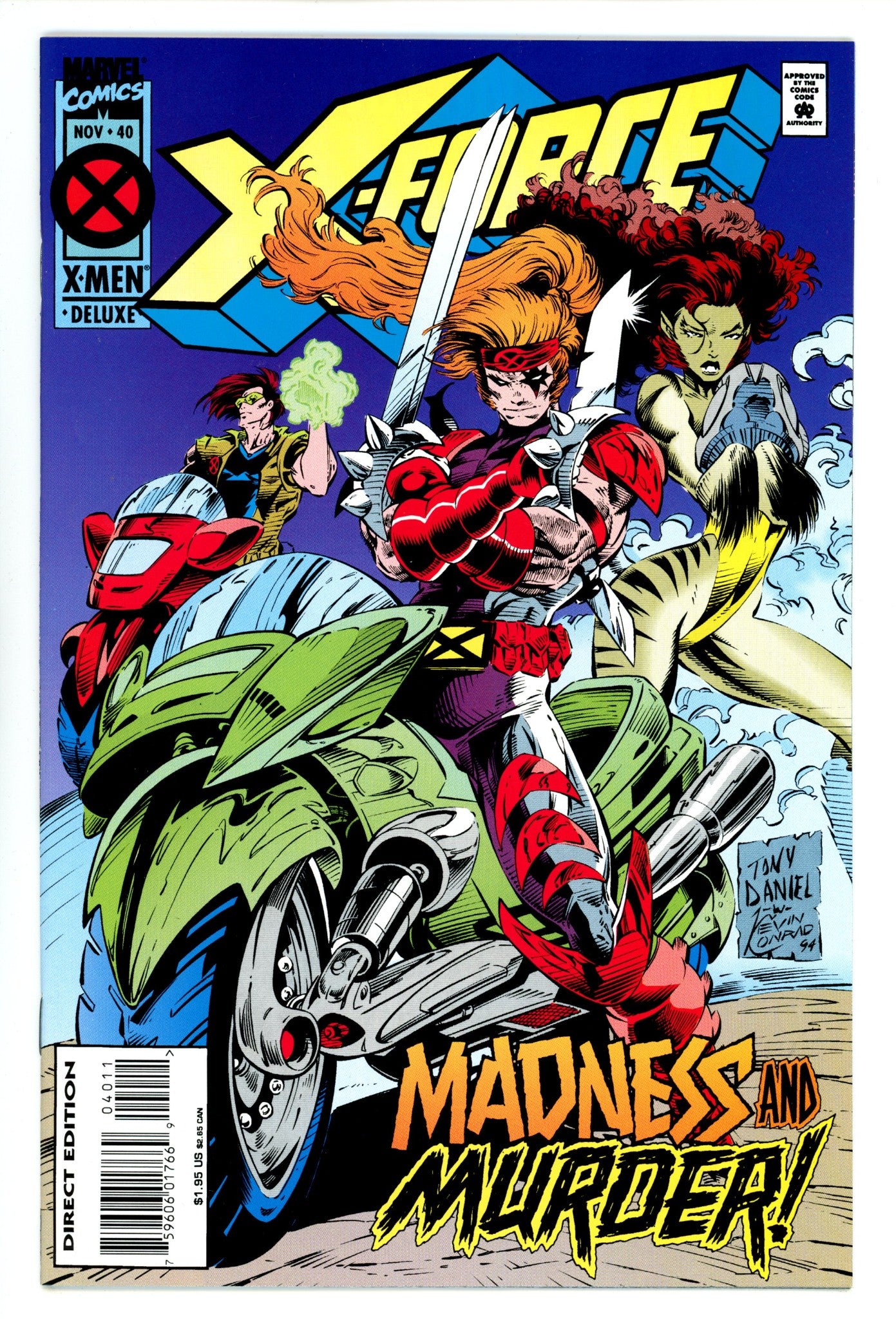 X-Force Vol 1 39 High Grade (1994) 