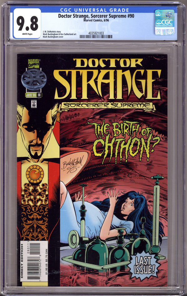 Doctor Strange, Sorcerer Supreme 90 CGC 9.8 (NM/M) (1996)